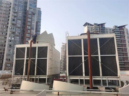 開式冷卻塔平膜板式填料的說明