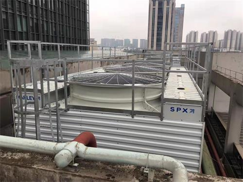 淺析玻璃鋼冷卻塔發生畸形狀況如何處理?(方形逆流式